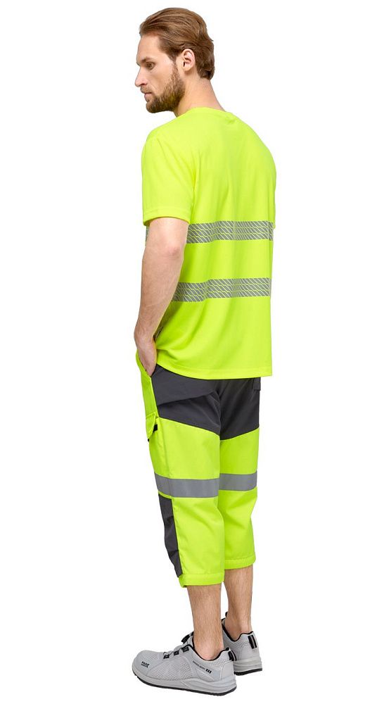 Футболка сигнальная Флинт фл.-желтая